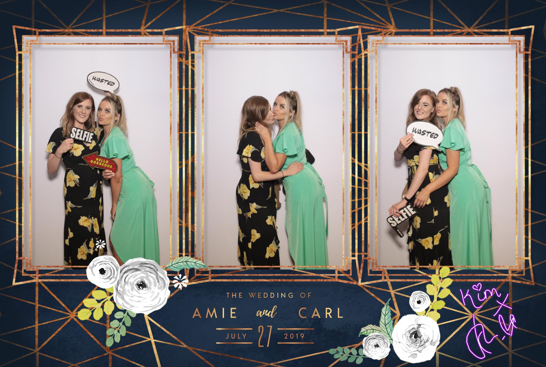 Carl and Amie's Wedding | View more photos from the event at gallery.myphotoboothexperience.co.uk/u/MyPhotoBoothExperienceLtd/Carl-and-Amies-Wedding